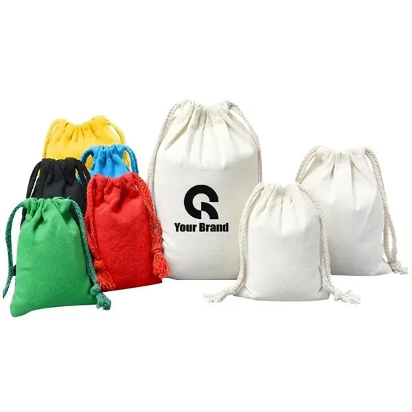 High-quality Cotton Drawstring Tote