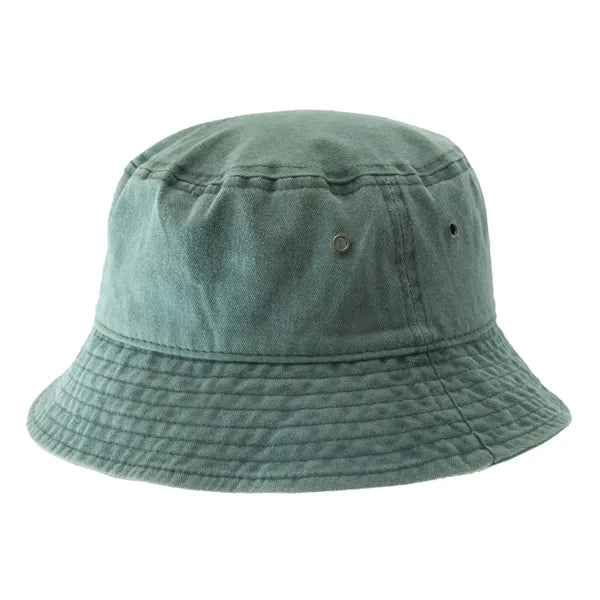 Washed Cotton Bucket Hat