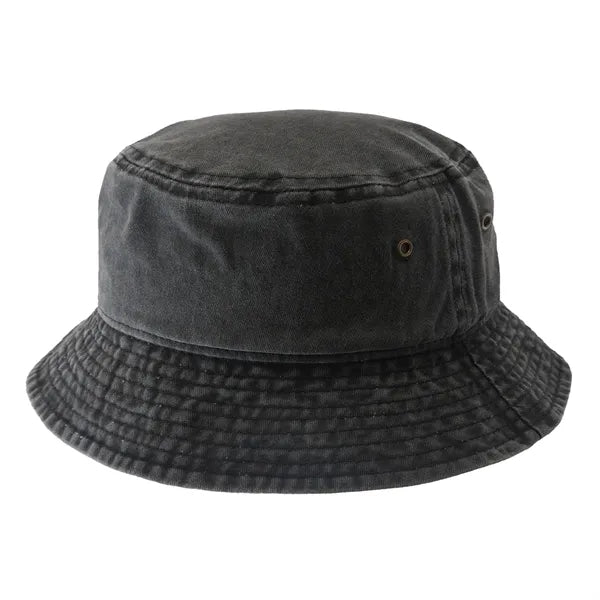 Washed Cotton Bucket Hat