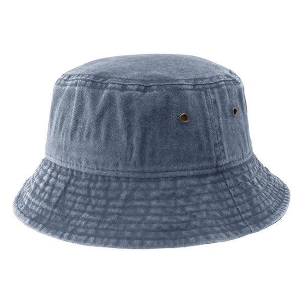 Washed Cotton Bucket Hat