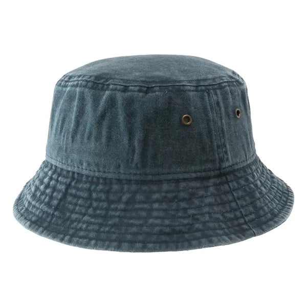 Washed Cotton Bucket Hat