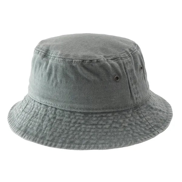 Washed Cotton Bucket Hat