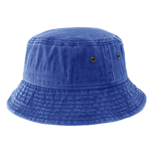 Washed Cotton Bucket Hat