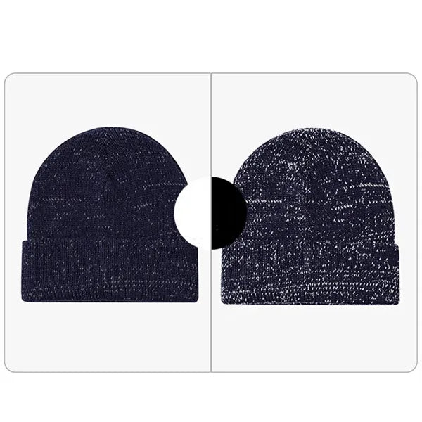 Reflective Knitted Beanie Hat