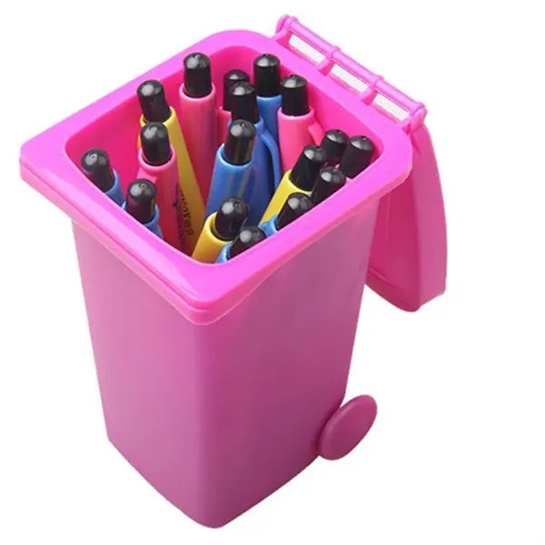 Office Curbside Recycle Bin Pen Holder