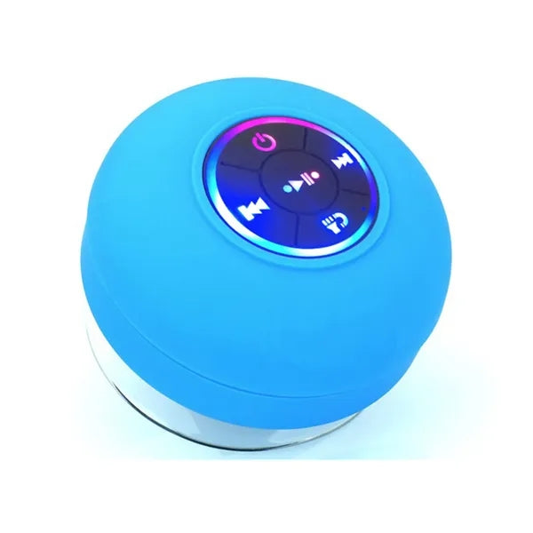 Waterproof LED Bluetooth Speaker With Suction Cup