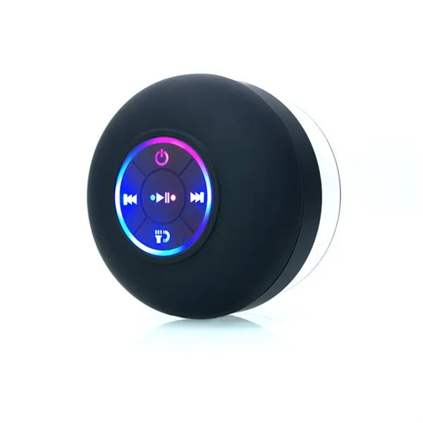 Waterproof LED Bluetooth Speaker With Suction Cup