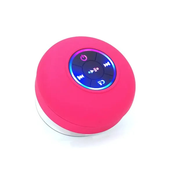 Waterproof LED Bluetooth Speaker With Suction Cup