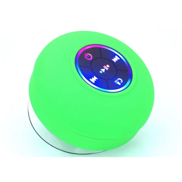 Waterproof LED Bluetooth Speaker With Suction Cup