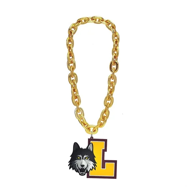 3D Foam Sports Chain Necklace