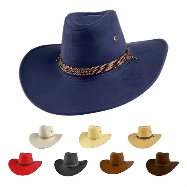 Felt Cowboy Hat with Drawstring