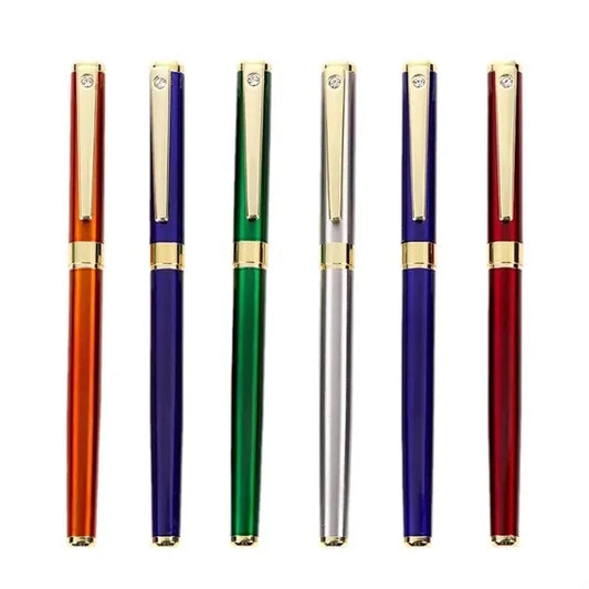 Imprinted Metal Fountain Bollpoint Pen With Gift Box