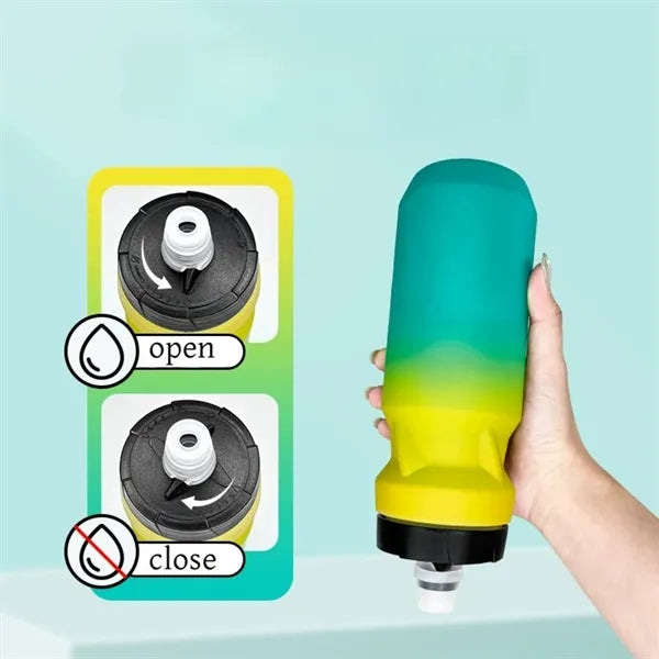 22Oz Frosted Gradient Portable Outdoor Cycling Cup