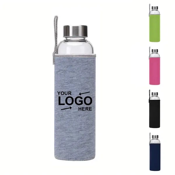 19 Oz Glass With Cup Cover