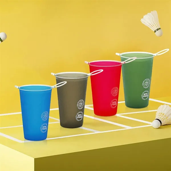 7Oz TPU Portable Outdoor Folding Soft Water Cup