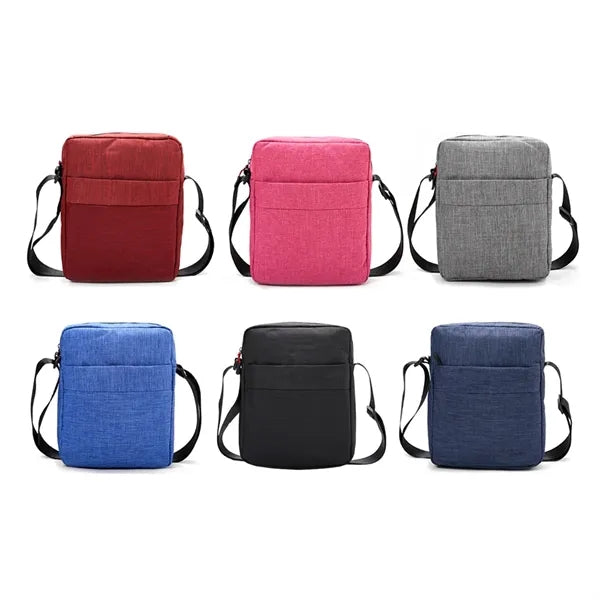 Durable Sling Shoulder Crossbody Bag with Adjustable Strap