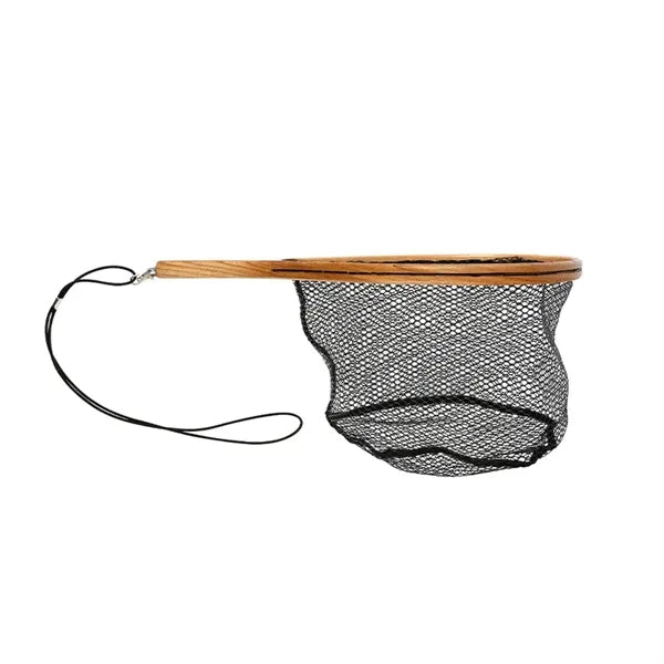 Wooden Handle Fly Fishing Landing Net