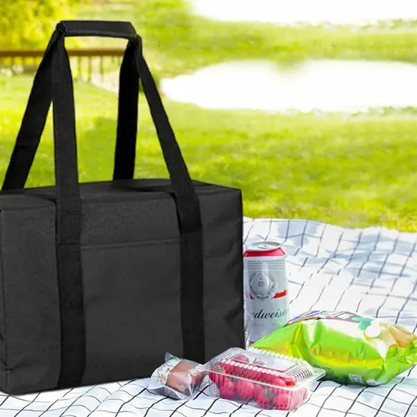 Collapsible Foldable Insulated Picnic Cooler Lunch Tote Bag