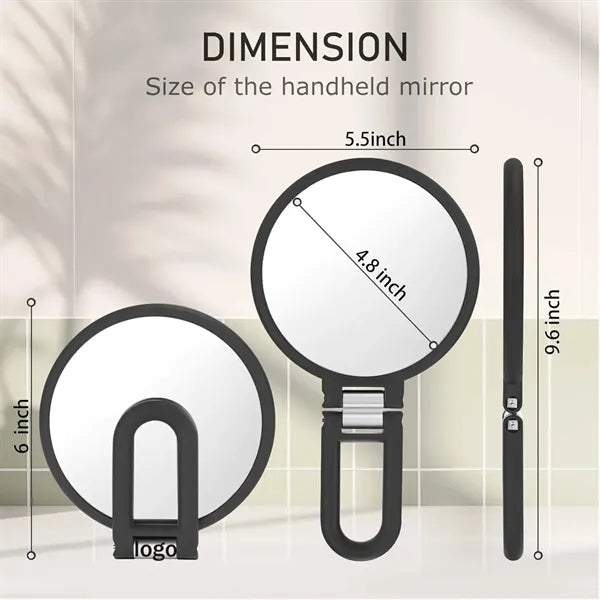 15X Double Sided Magnifying Handheld Mirror