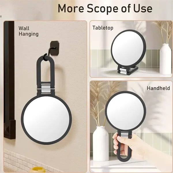 15X Double Sided Magnifying Handheld Mirror