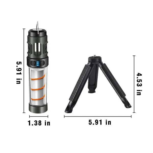 Multi-function Mosquito Repellent Flashlight Camping Light