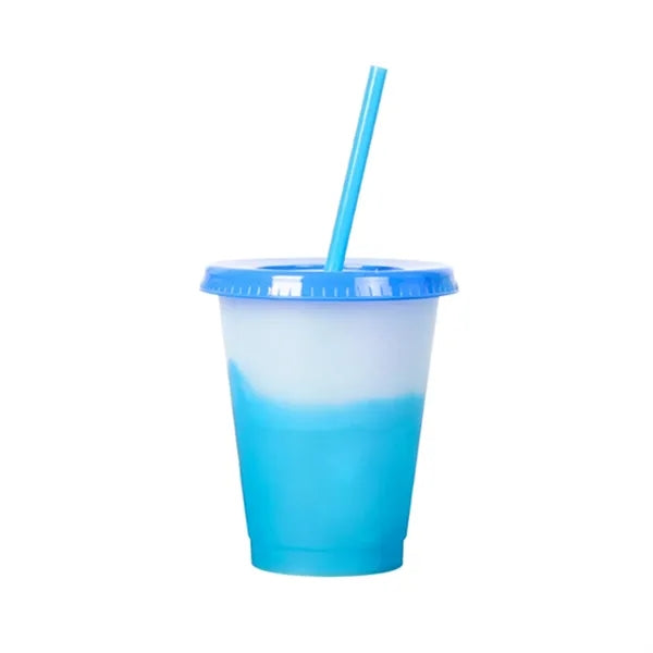 16 Oz. Cold Color Changing Plastic Cup
