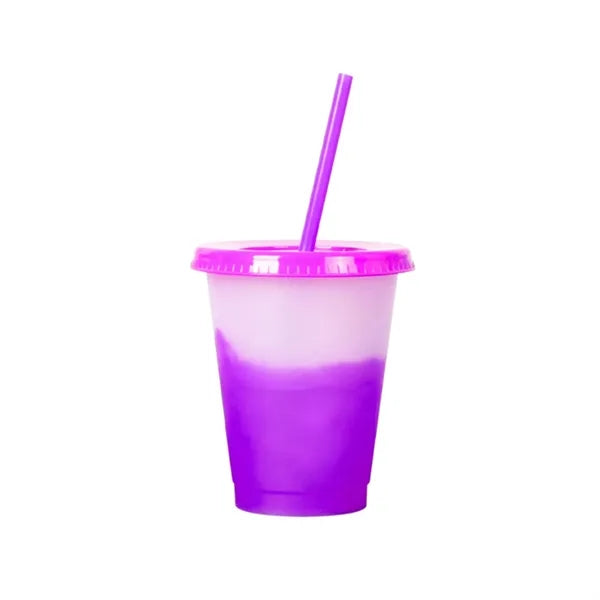 16 Oz. Cold Color Changing Plastic Cup