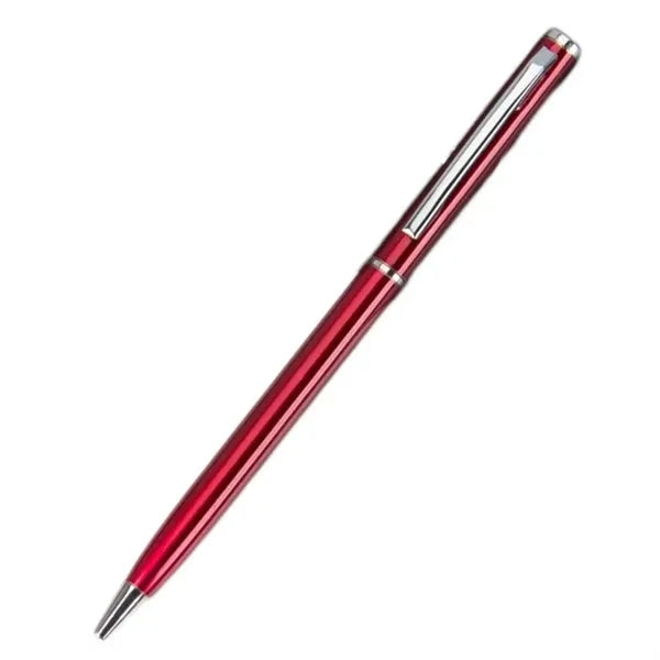 Metallic business rotating ballpoint pen
