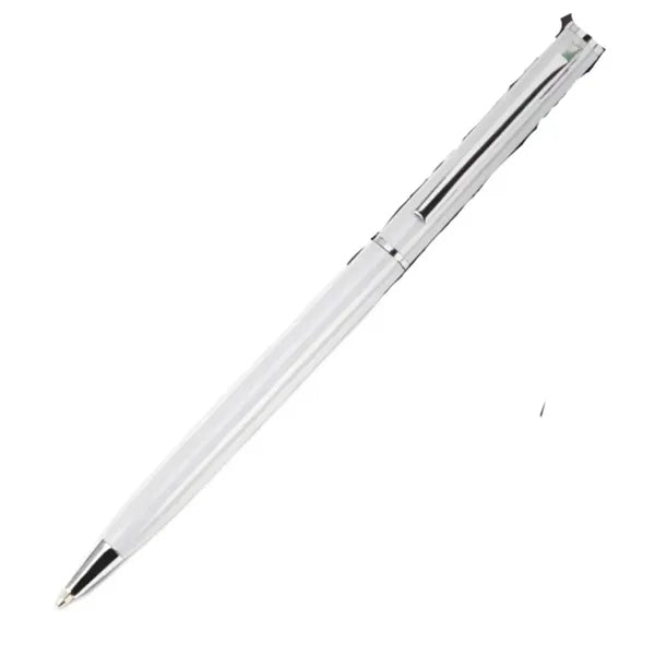 Metallic business rotating ballpoint pen