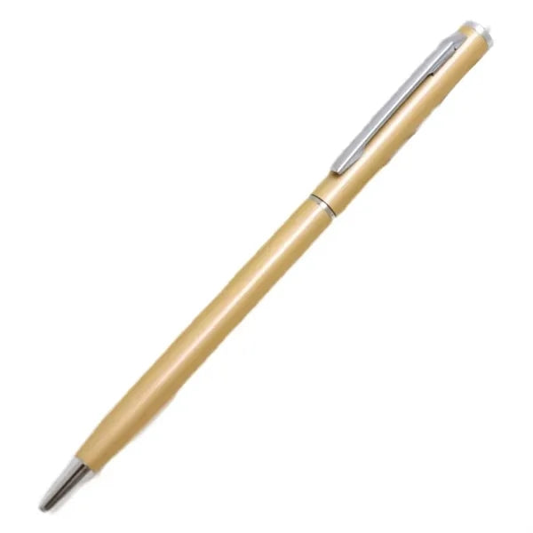 Metallic business rotating ballpoint pen
