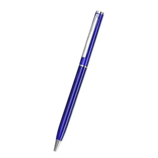 Metallic business rotating ballpoint pen