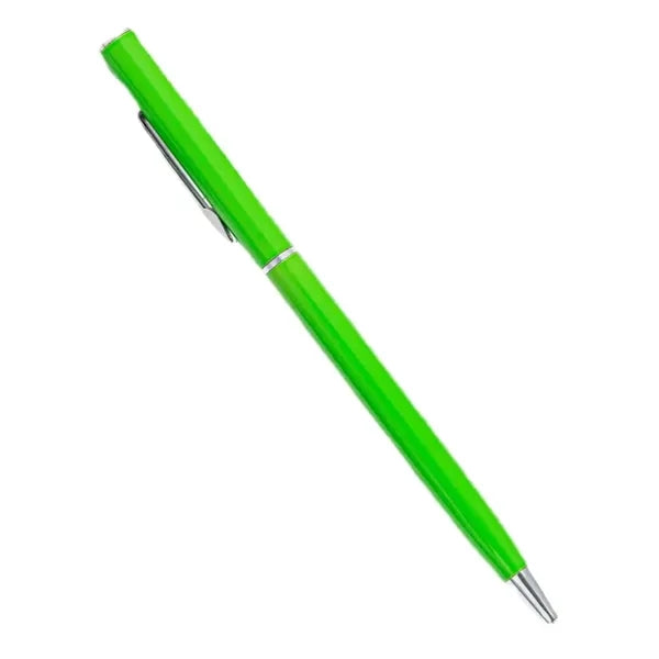 Metallic business rotating ballpoint pen
