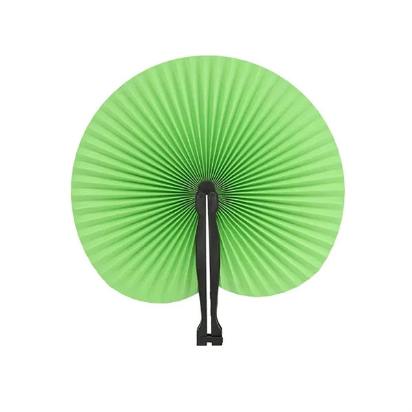 Round Travel Plastic Fan