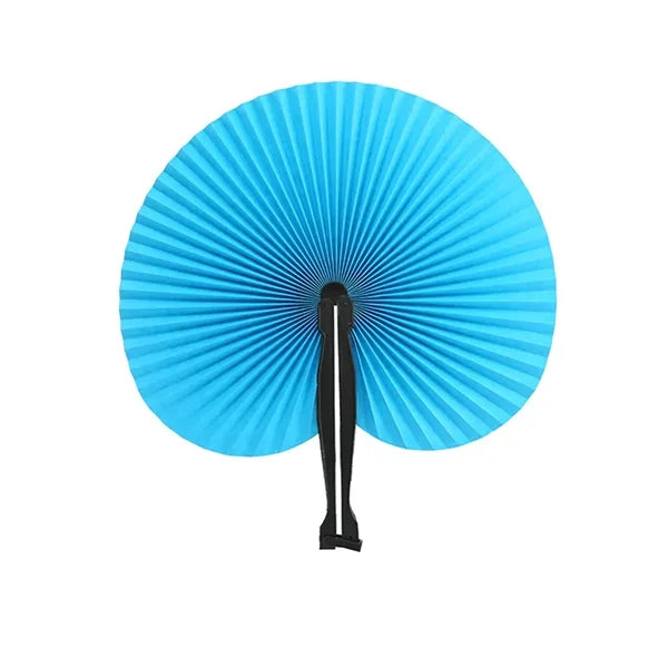 Round Travel Plastic Fan