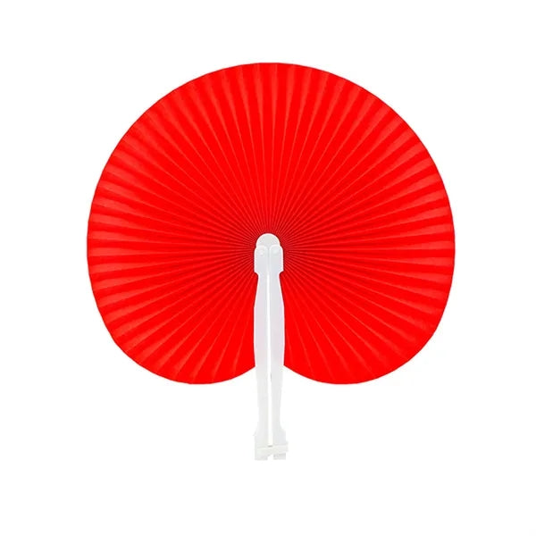Round Travel Plastic Fan