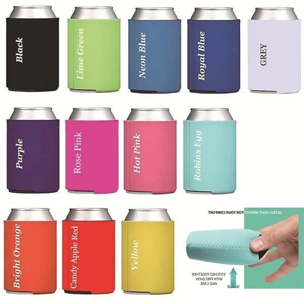 Collapsible Neoprene Can Cooler