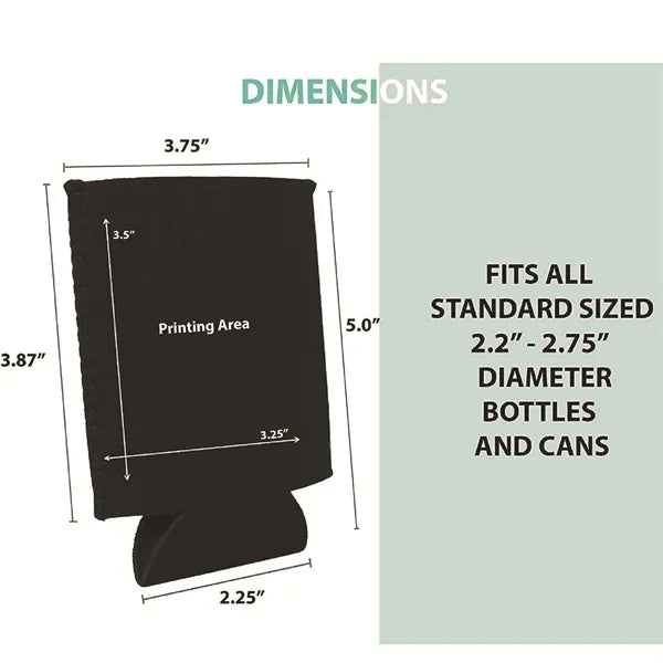 Collapsible Neoprene Can Cooler