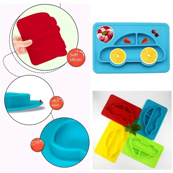 Portable Baby Plates For Toddlers