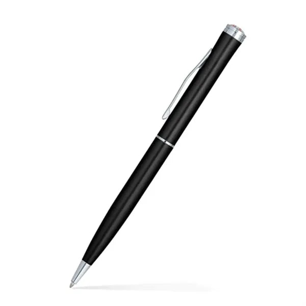 Aluminum Ballpoint Twist Metal Pen w/ Epoxy Dome Accent