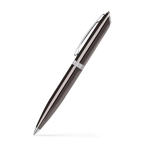 Aluminum Diamond Ballpoint Twist Metal Pen - Shiny