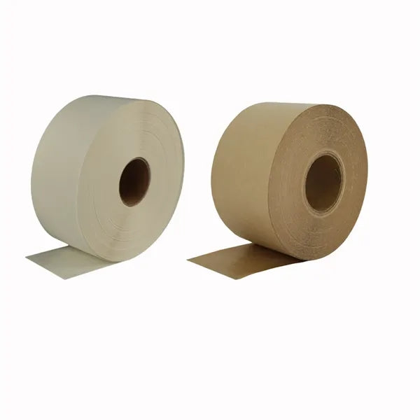 3" x 164' Reinforced Water Activated Kraft Paper Tape Roll