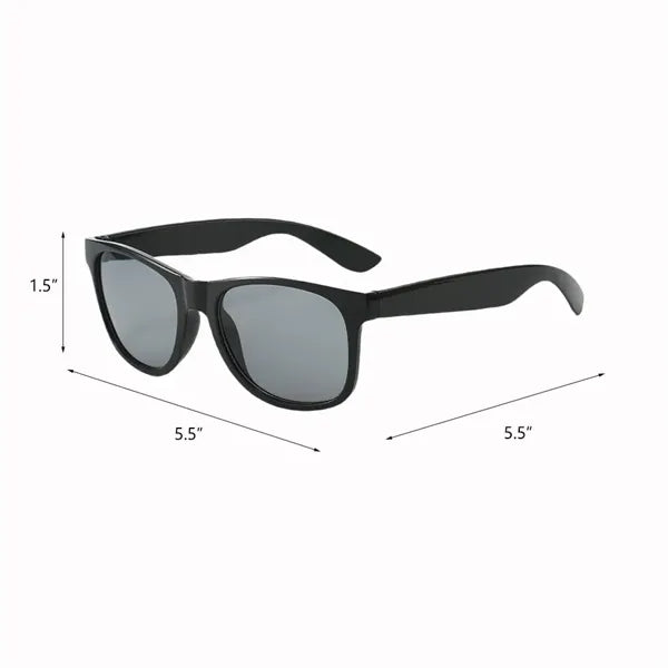UV400 Solar Powered Eco Sunglasses with ABS Frame