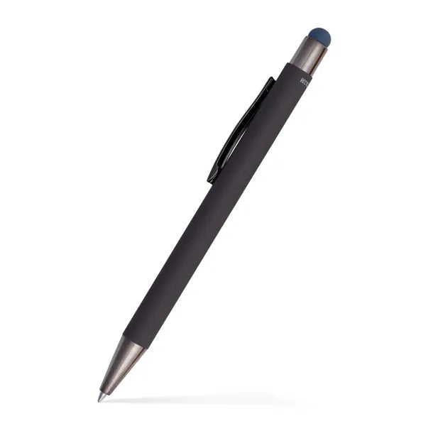 Fleetwood Stylus Satin Soft Touch Gel Click Pen (Recycled Al