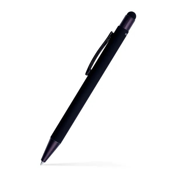 Fleetwood Stylus Satin Soft Touch Gel Click Pen (Recycled Al