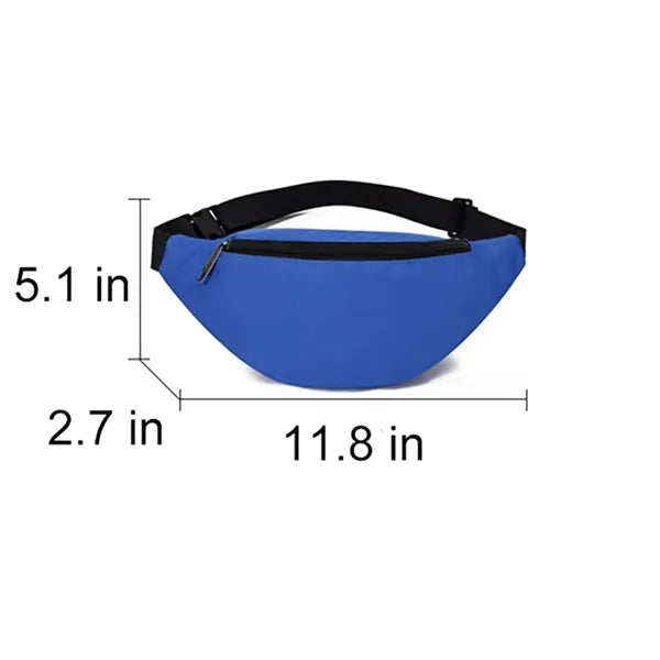 Outdoor Casual Oxford Cloth Waist Bag