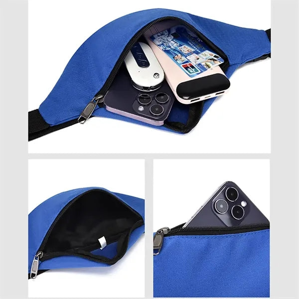 Outdoor Casual Oxford Cloth Waist Bag
