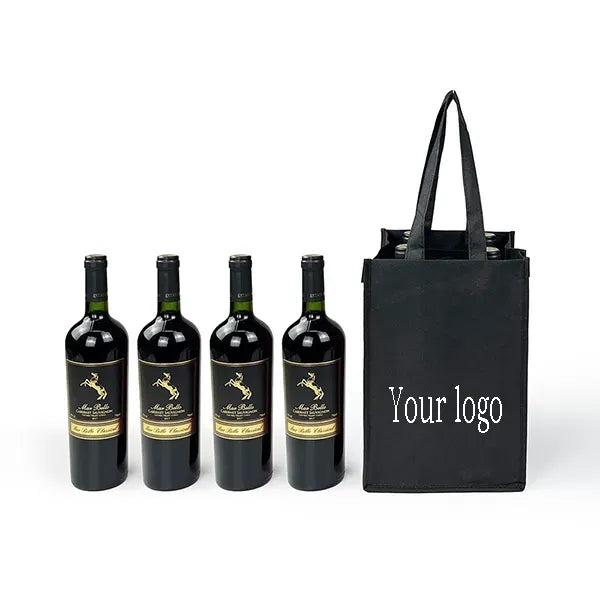 4 Bottles Non-woven Wine Bag