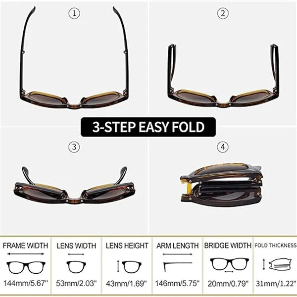Lightweight Summer Foldable Fashion Sun Glasses