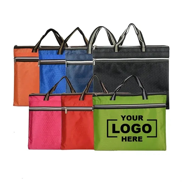 Waterproof Document File Zipper Tote Bag