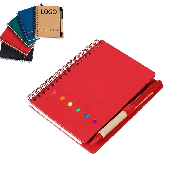 Rustic Note Cowhide Spiral Notebook